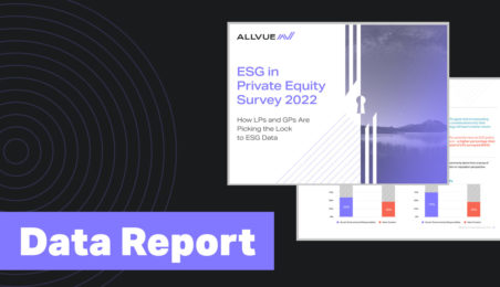 Preview of data report cover with purple mountain scenery and lock image