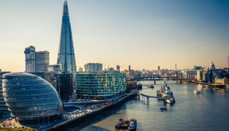 View of London and the Thames