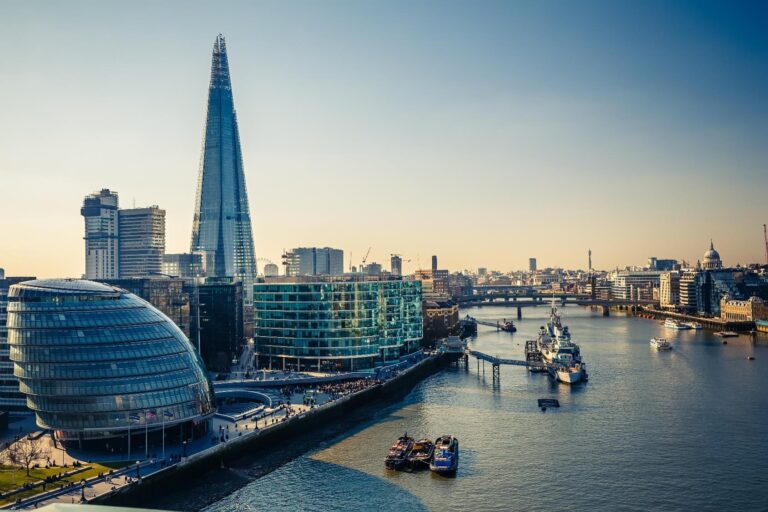 View of London and the Thames